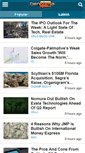 Mobile Screenshot of m.benzinga.com